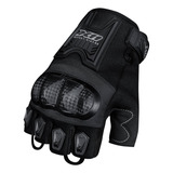 Luva Meio Dedo X11 Blackout Masculina Motocross Moto Bike