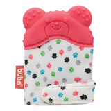 Luva Mordedor Bebe Silicone Urso Stress Gengiva - Buba