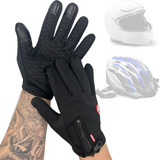 Luva Moto Bike Quebra Vento Impermeável Prova D'agua Touch