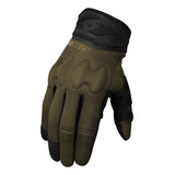 Luva Moto Motoqueiro Motociclista X11 Nitro 4 Bike Ciclista Cor Verde Tamanho M