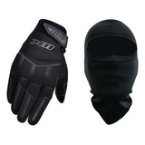 Luva Moto X11 Fit X Motociclista Bike Motoqueiro + Touca