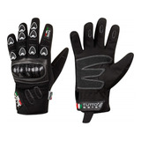 Luva Motociclista Tutto Moto Rx Carbon Preta