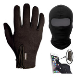 Luva Motoqueiro Touch Screen Balaclava Touca