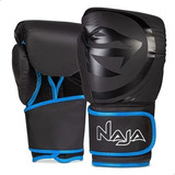 Luva Muay Thai Boxe Naja Black