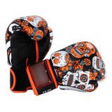 Luva Muay Thai Boxe Twins Special 16oz Skull Original