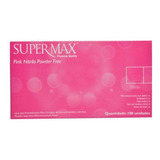 Luva Nitrilica Pink Sem Pó Cx/100 Tam Pp - Supermax