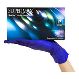 Luva Nitrílica Sonic - 100 Unds Supermax Para Procedimentos.