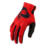 Luva Oneal Matrix Motocross Mx Trilha Enduro Off Road Cor Stacked Vermelho Tamanho G