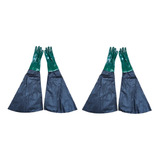 Luva Para Jateamento (01 Par) Epi - Punho 10.5 (266,7mm)