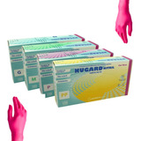 Luva Procedimento Nitrílica Rosa Pink Sem Pó C/100 Nugard Pp