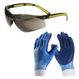 Luva Reforçada Construçao Civil Manutenção Predial Oculos Ca