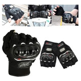 Luva Sport Meio Dedo Reforçada Moto Bike Motocross Ciclista