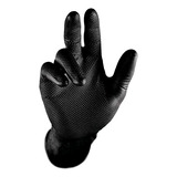 Luva Superglove Black Skin Nitrílica