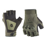 Luva Tática Meio Dedo Invictus Rocky - Militar Airsoft