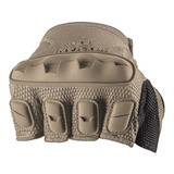 Luva Tática Meio Dedo Invictus Rocky Desert Policial Airsoft