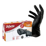 Luva Viniflex Preta Tam M C/ 600un Uso Gastronomia Estética