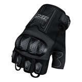Luva X11 Blackout Meio Dedo Moto Motociclista C/proteção Tamanho Gg