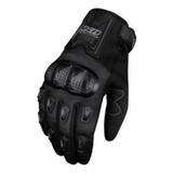 Luva X11 Blackout Motoqueiro Moto Motociclista Proteção Full Tamanho P