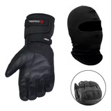Luva X11 Dry Supertech C/ Máscara Ninja Snugg Motoqueiro