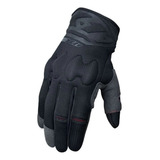 Luva X11 Nitro 4 Motoqueiro Bike Motociclista Proteção Full Cor Preto Tamanho Pp