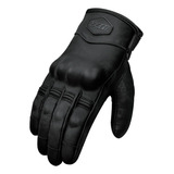 Luva X11 Route 2 Motociclista Moto Cano Curto Couro Proteção