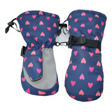 Luvas De Esqui Infantis Little Crab, Frias, Antiderrapantes,