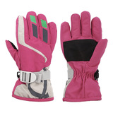 Luvas De Esqui Infantis W, Forro Quente De Inverno, Neve, À