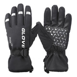 Luvas De Esqui Térmico Ao Ar Livre Black Skiing Cycling Inte