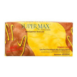 Luvas Descartáveis Antiderrapantes Supermax Premium Quality Procedimento Cor Branco Tamanho  Pp De Látex X 100 Unidades 