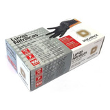 Luvas Descartáveis Descarpack Cor Preto Tamanho M