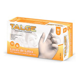 Luvas Descartáveis Talge Tamanho M Látex C Pó 100 Unidades