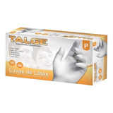 Luvas Descartáveis Talge Tamanho P Látex C Pó 100 Unidades