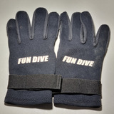 Luvas Fundive G-03 Em Neoprene Tamanho