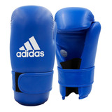 Luvas Kickboxing adidas De Semi-contato Blue Wako Approved