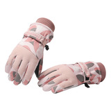 Luvas Masculinas N, Pele De Inverno, Impermeável, Neve Para