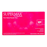 Luvas Supermax - Nitrilo Pink Tamanho