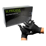 Luvas Supermax Cor Preto Tamanho M