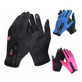 Luvas Térmicas De Tela Sensível Ao Toque Luvas De Ciclismo