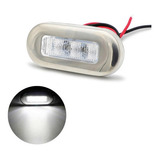 Luz De Cortesia Interna 3 Leds Super Forte Barco Lancha Iate