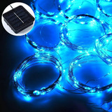 Luz De Cortina Solar Impermeável Ao Ar Livre Led
