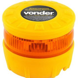 Luz De Emergência Giratória Recarregável C/imã Vonder Cor Amarelo 110v/220v