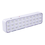 Luz De Emergência Luminária Lampada 30 Led Duração De Até 6h Cor Branco Voltagem Bivolt