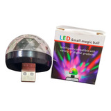 Luz De Festa Usb Mini Bola Para Carro Celular Computador 