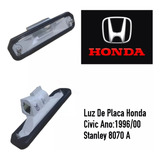 Luz De Placa Honda Civic Ano:1996/00
