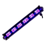 Luz Negra Ultravioleta Led Uv Projetor 20w Barra Lk-uv6