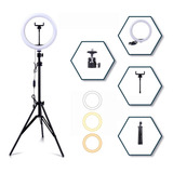 Luz Pra Tirar Fotos Live Maquiagem Iluminador Ring Light Led