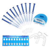 Luzes Led Para Dentes Com Kit De Gel Clareador Dental