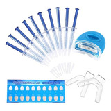 Luzes Led Para Dentes Com Kit De Gel Clareador Dental