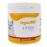 Lysin Cat Organnact 100g Suplemento Alimentar Para Gatos