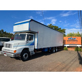 M.benz L 1418 6x2 1992 Revisado Truck Com Baú Furgão Seco